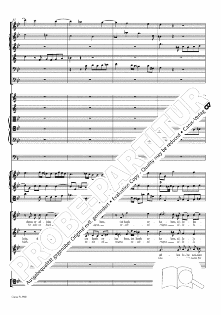 The Creation (Die Schopfung) 4-Part scores gallery preview page 241