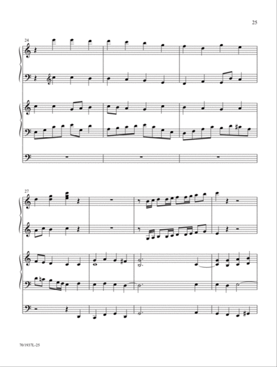 Festive Preludes for the Church Year Organ scores gallery preview page 21