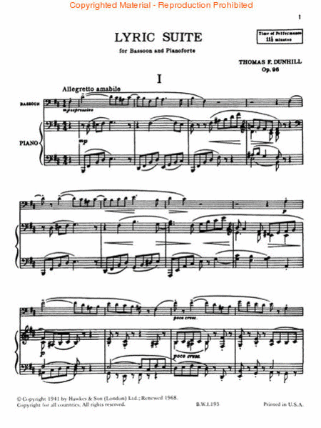 Lyric Suite, Op. 96