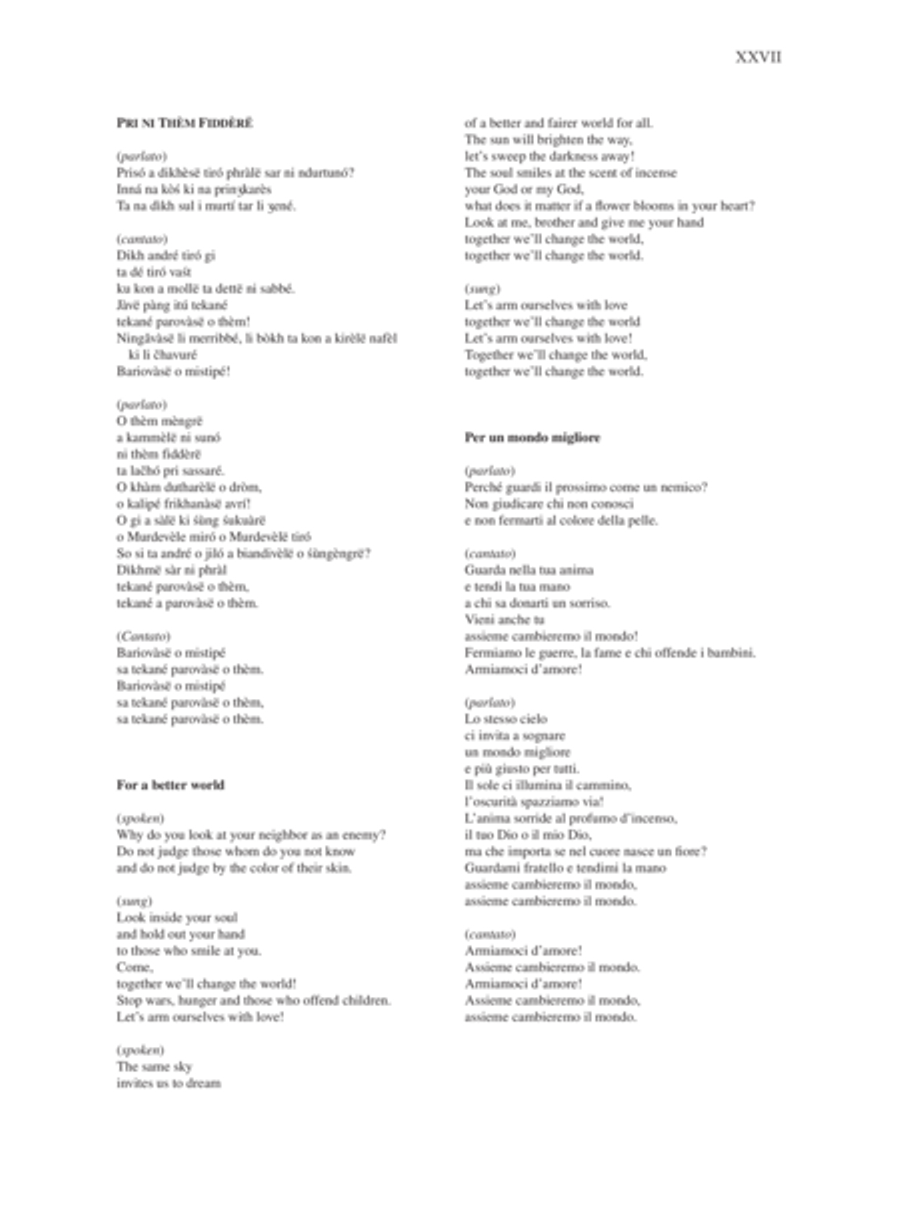 Romanó Drom (Romany Caravan) for Accordion, Voice and Orchestra Orchestra scores gallery preview page 25