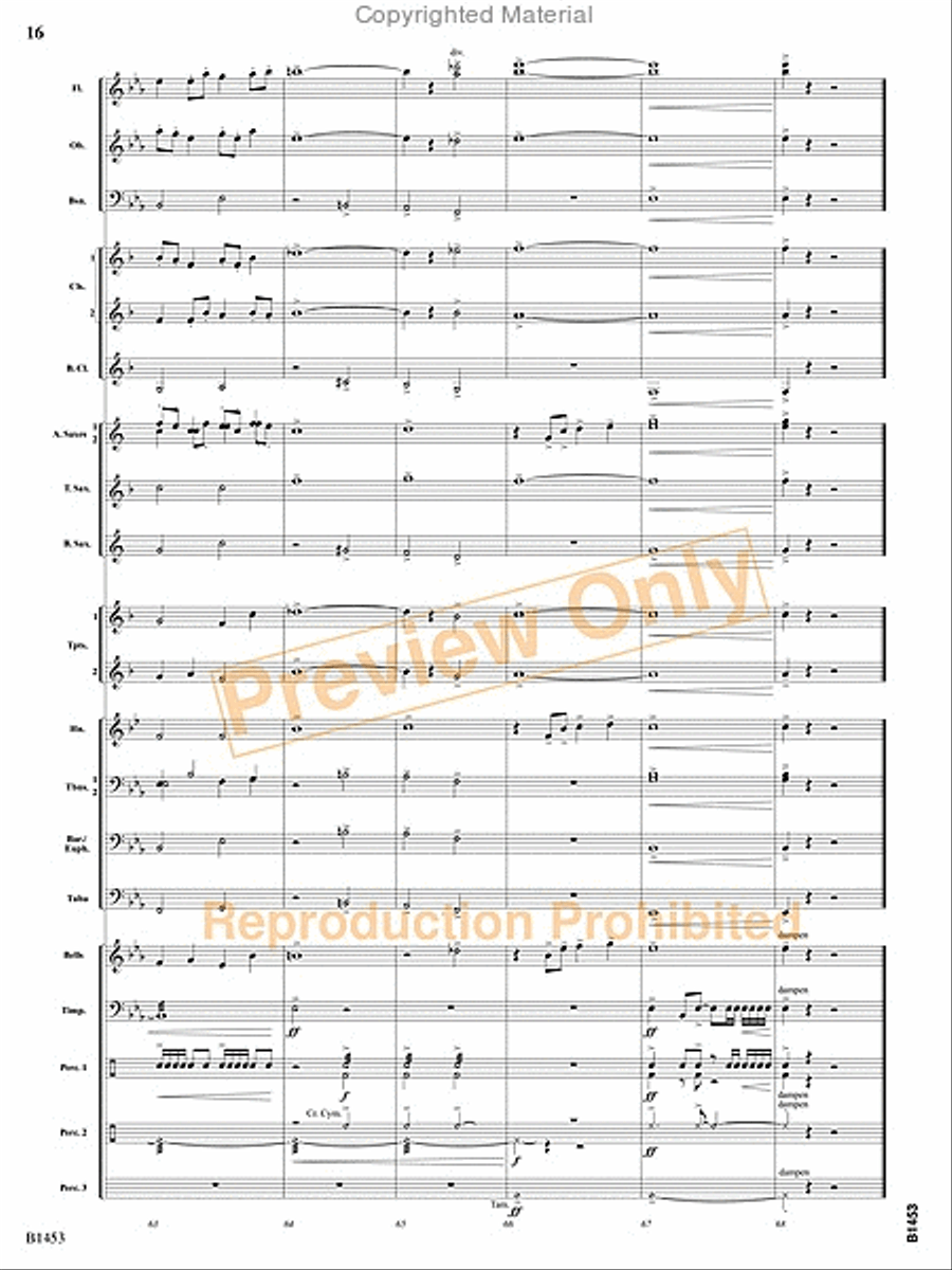 Soaring! Concert Band scores gallery preview page 29