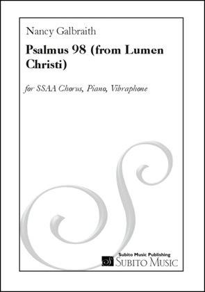 Psalmus 98 (from Lumen Christi)