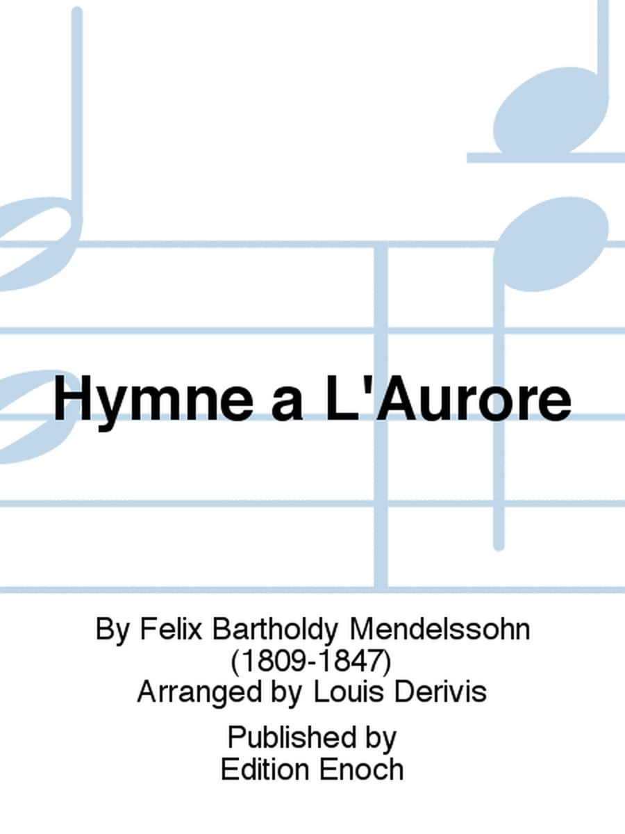 Hymne a L'Aurore