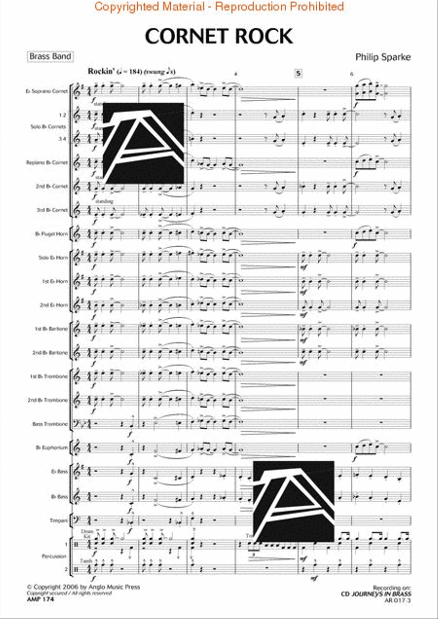 Rapsodia Borealis (for Trombone & Piano) Piano Accompaniment scores gallery preview page 2