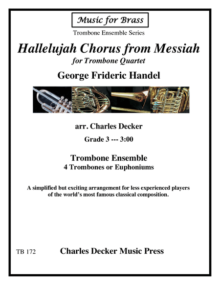 Hallelujah Chorus from Messiah for Trombone Ensemble image number null