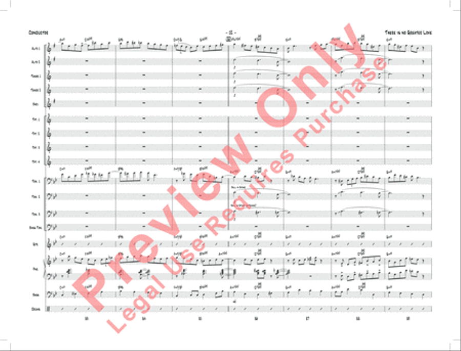 There Is No Greater Love There Is No Greater Love Jazz Ensemble scores gallery preview page 15
