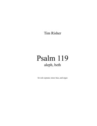 Psalm 119 - aleph, beth