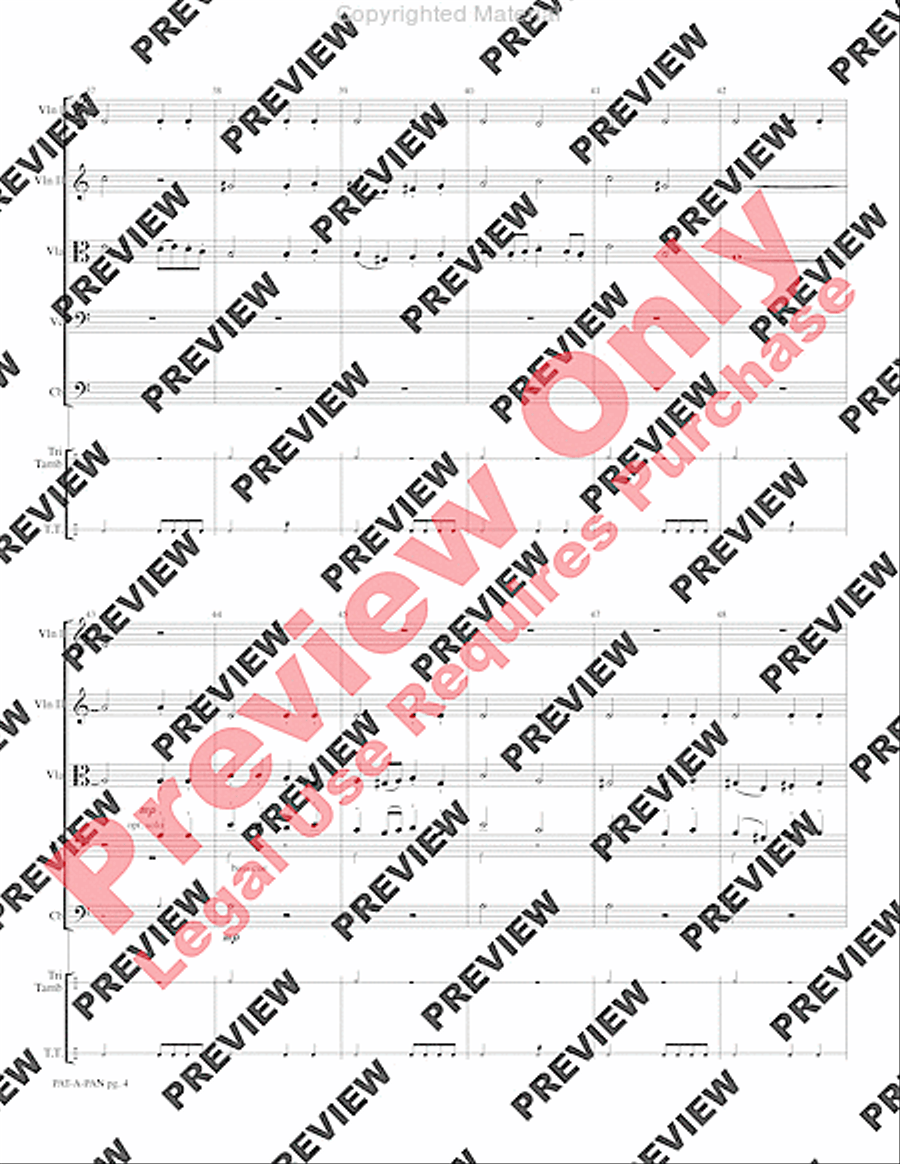 Pat-a-Pan String Orchestra scores gallery preview page 7
