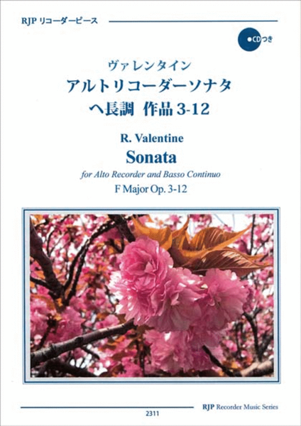 Sonata F Major, Op. 3-12 image number null