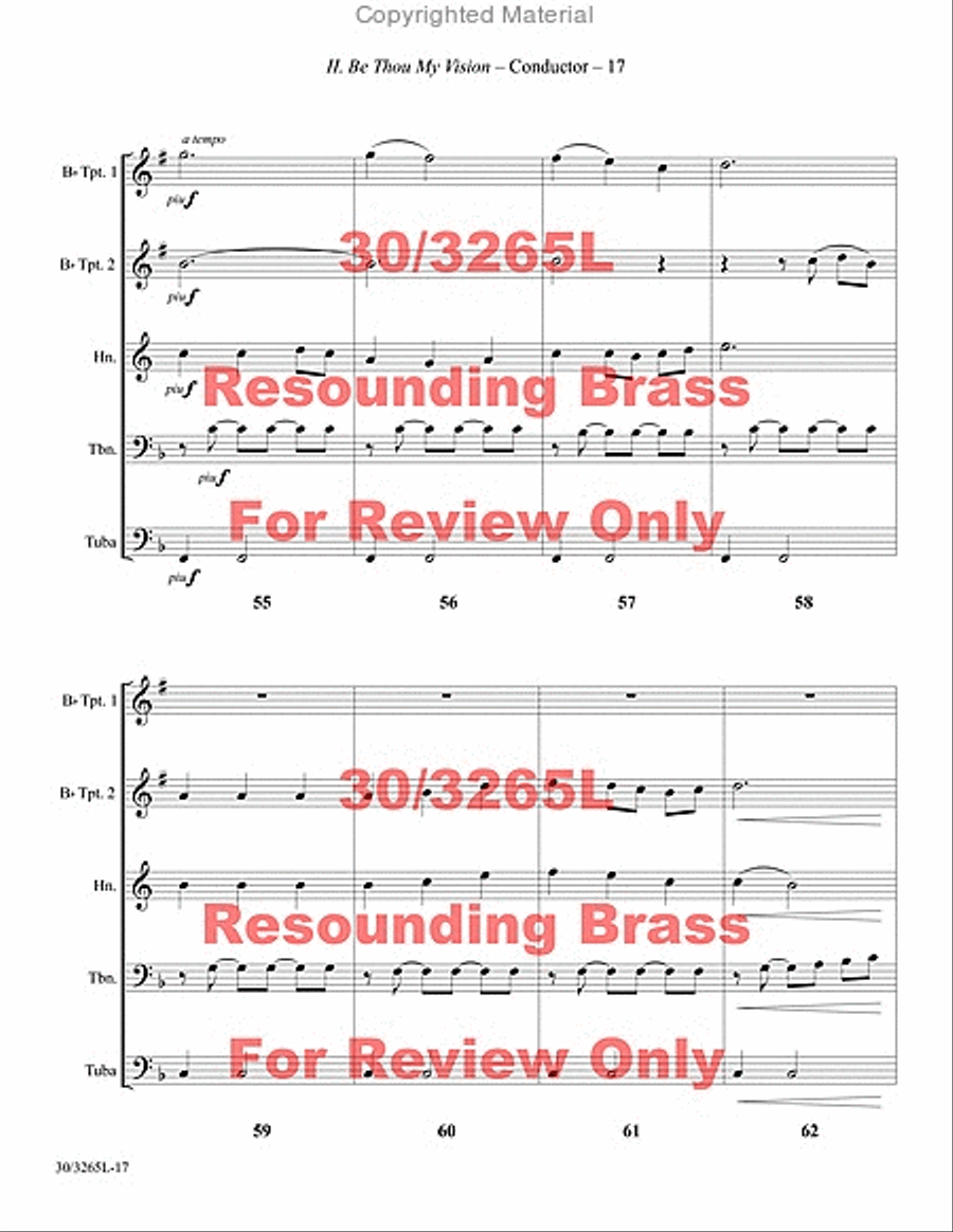 Resounding Brass Brass Quintet scores gallery preview page 18