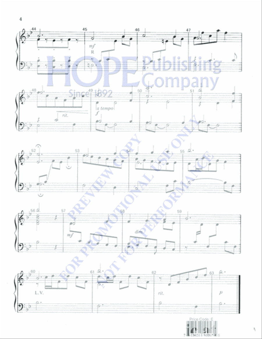 Edelweiss 3-Octaves scores gallery preview page 4