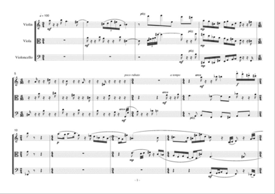 Felix Dormit Felix Dormit String Trio scores gallery preview page 2
