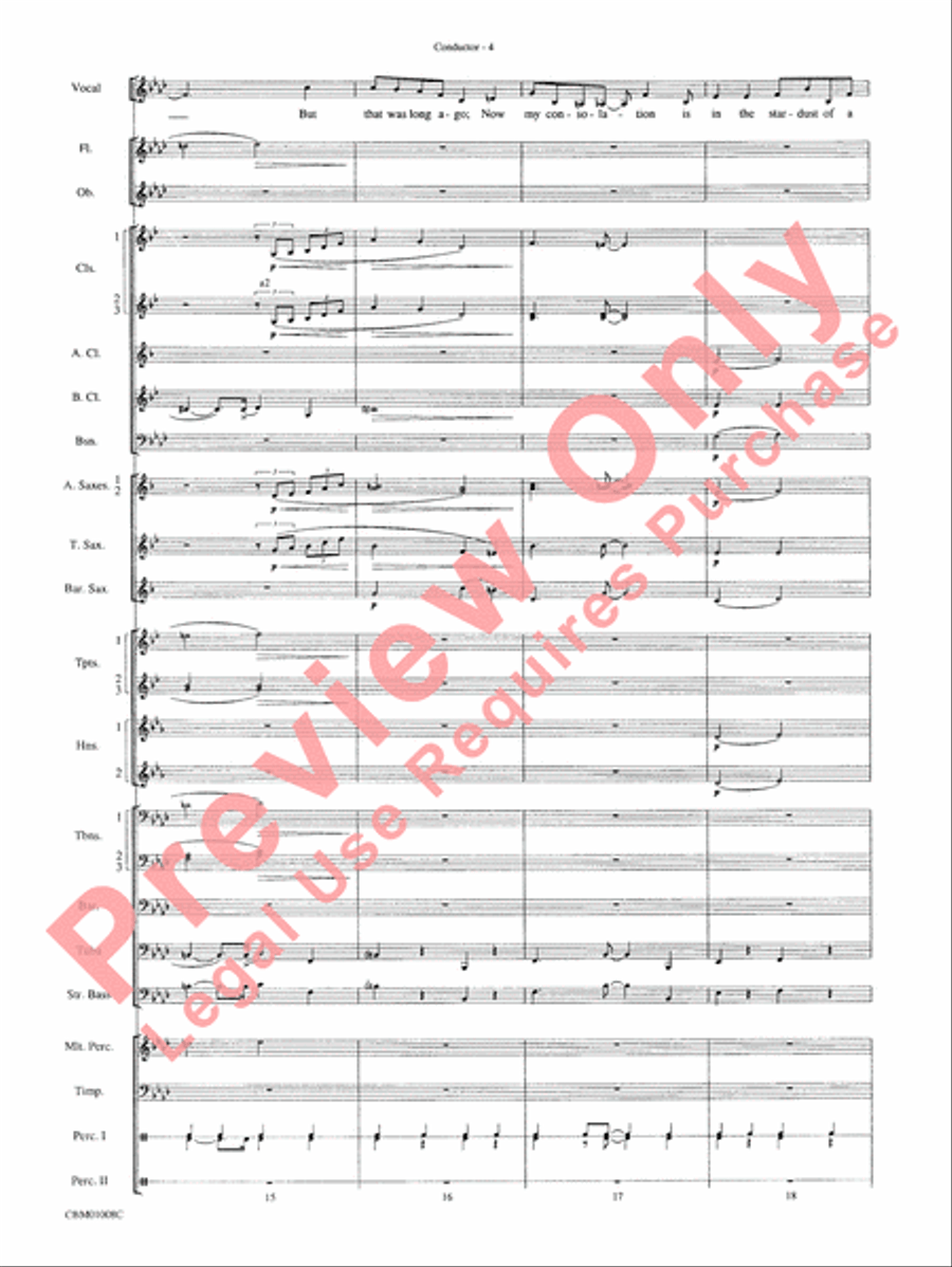 Star Dust Concert Band scores gallery preview page 7