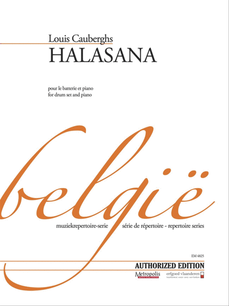 Halasana for Drumset and Piano Piano Accompaniment scores gallery preview page 1