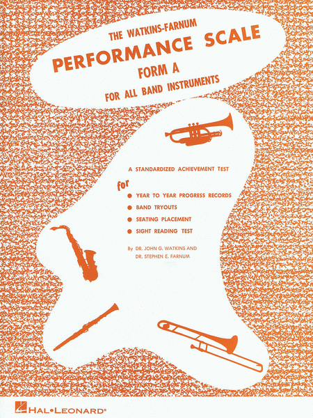 Watkins-Farnum Performance Scale - Form A Book