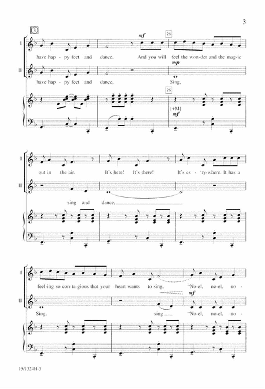 Jamaican Noel 2-Part scores gallery preview page 4
