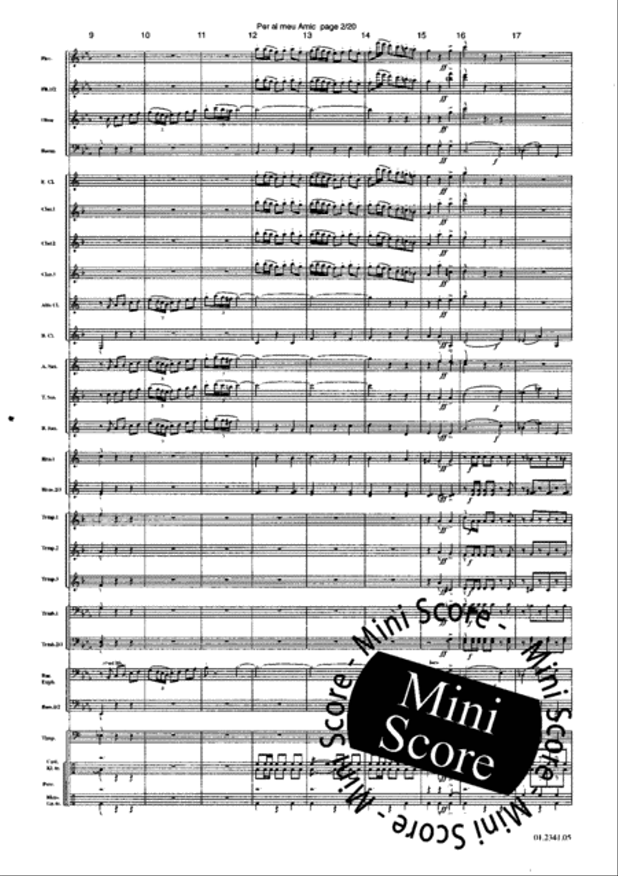 For My Friend Concert Band scores gallery preview page 6