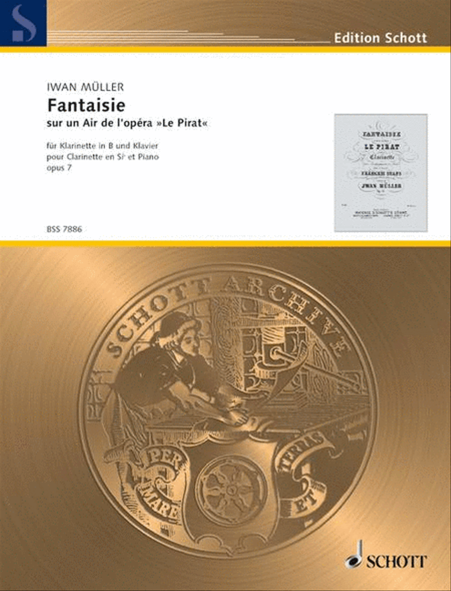 Fantaisie Fantaisie Clarinet Solo scores gallery preview page 1