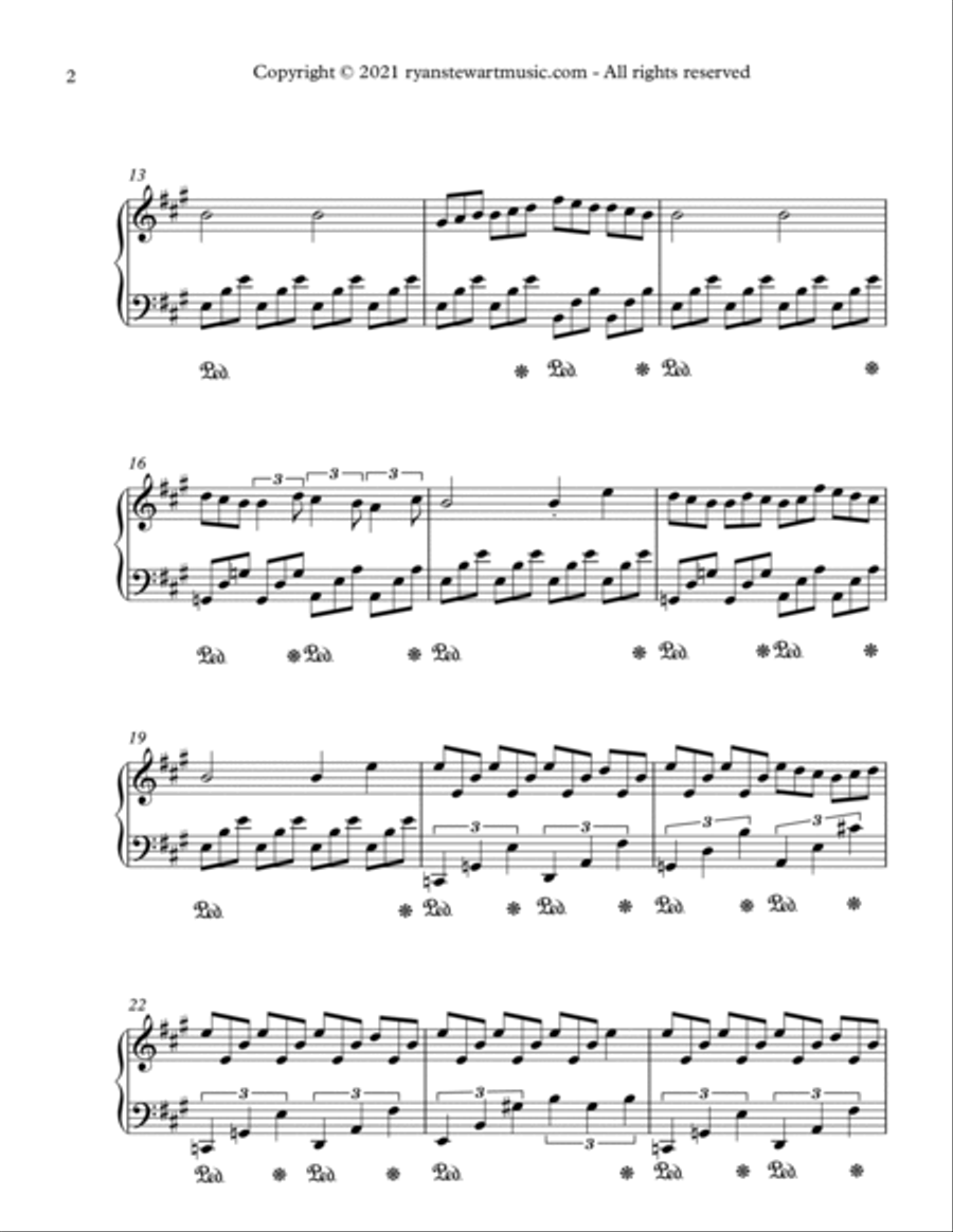 Old Irish Piano Piano Solo scores gallery preview page 2
