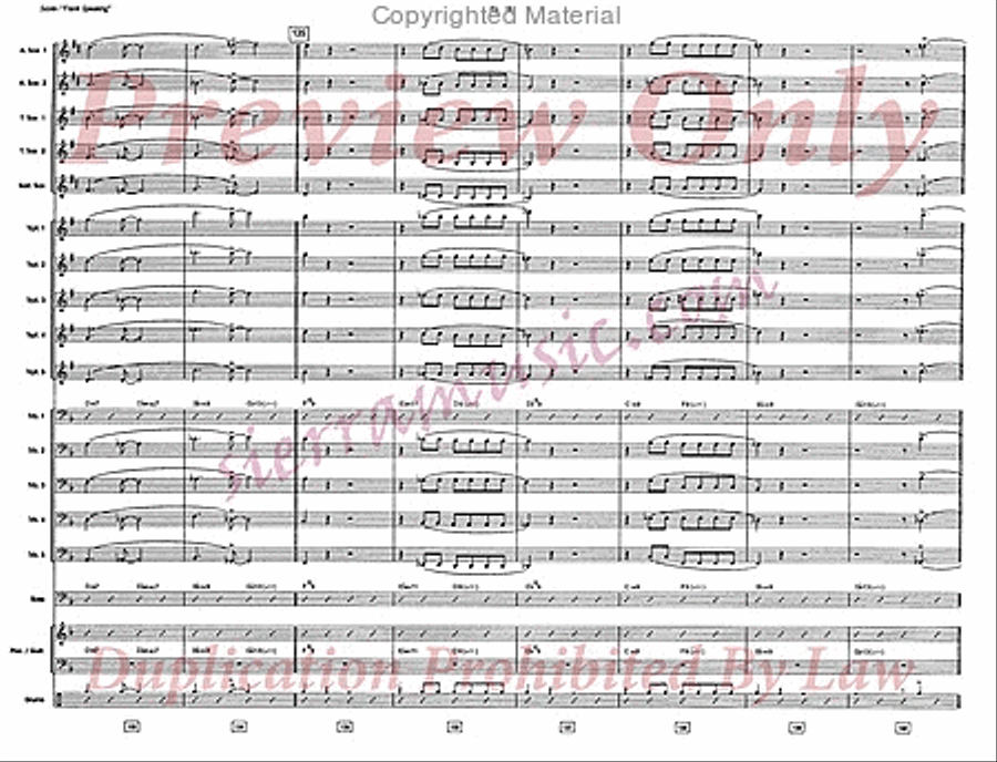 Frank Speaking Frank Speaking Jazz Ensemble scores gallery preview page 19