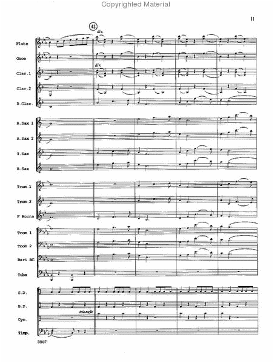 Amarado Concert Band scores gallery preview page 10