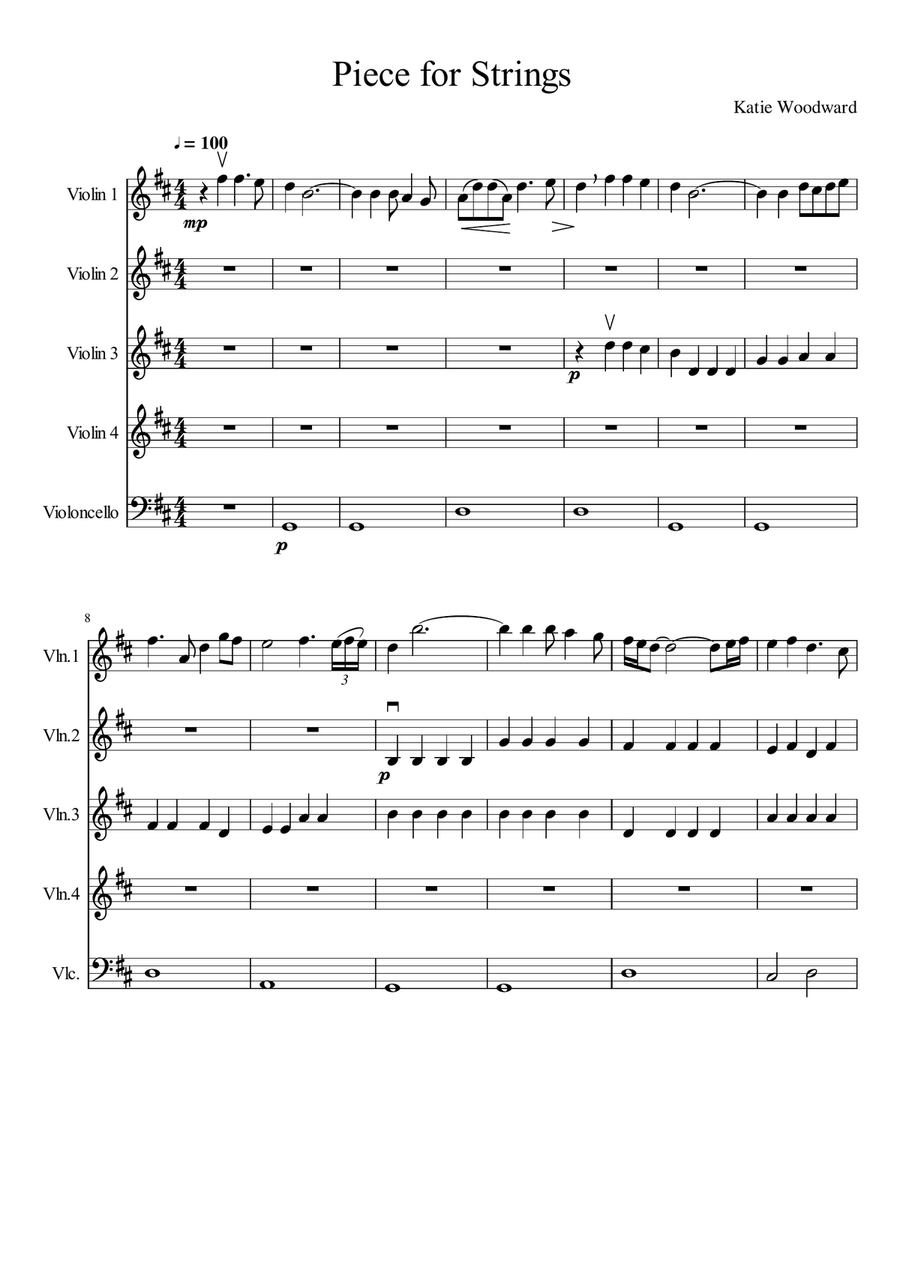 Piece for Strings