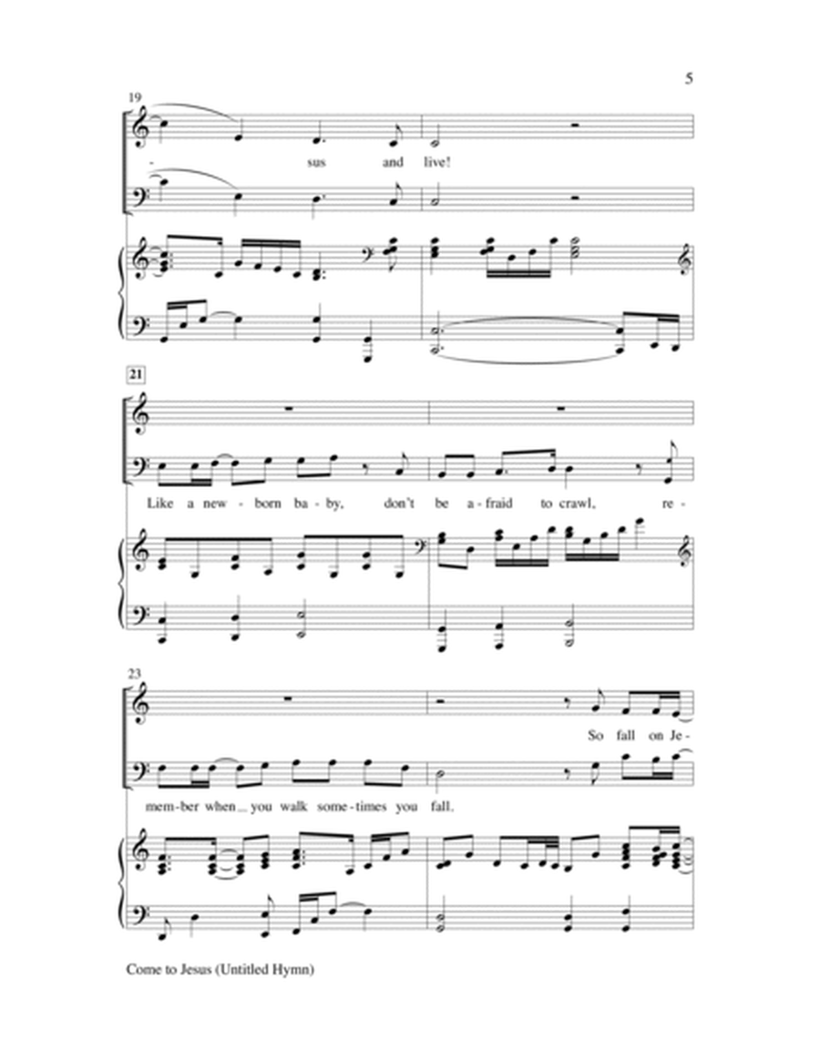 Come to Jesus (Untitled Hymn)