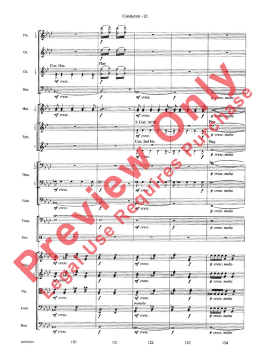 Finlandia Full Orchestra scores gallery preview page 24