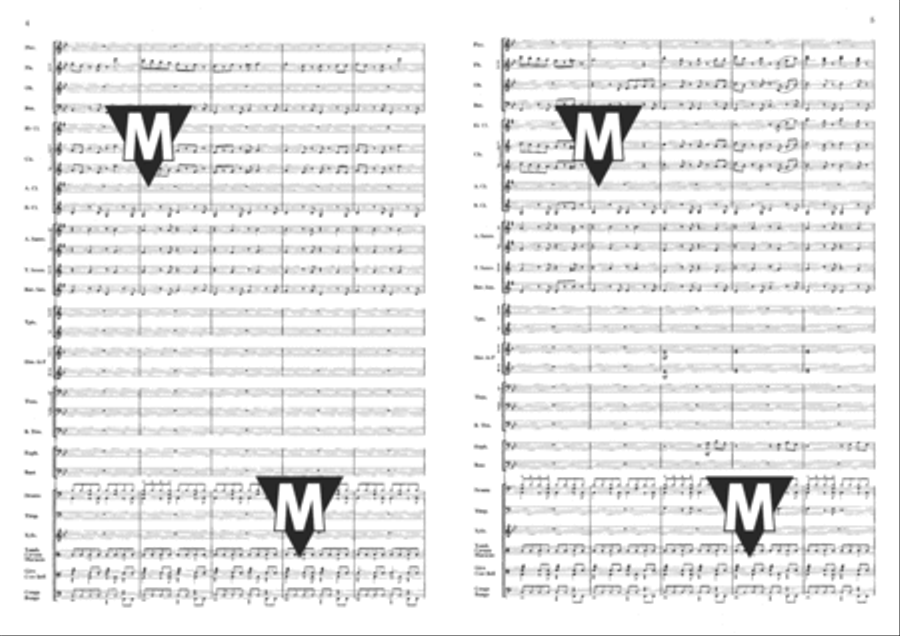 Turkish March Turkish March Concert Band scores gallery preview page 3