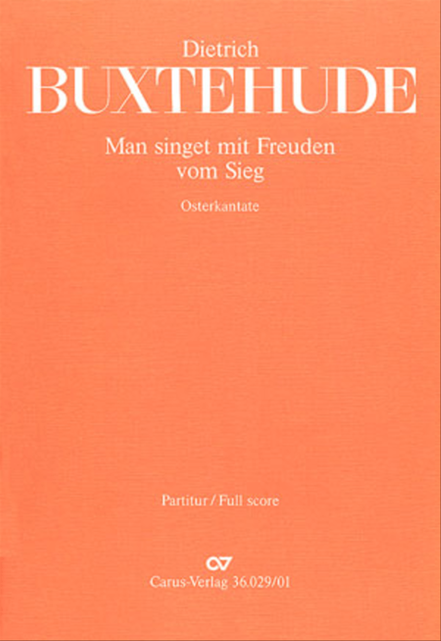 The voice of rejoicing and hope (Man singet mit Freuden vom Sieg) SSATB scores gallery preview page 1