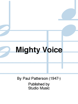 Book cover for Mighty Voice