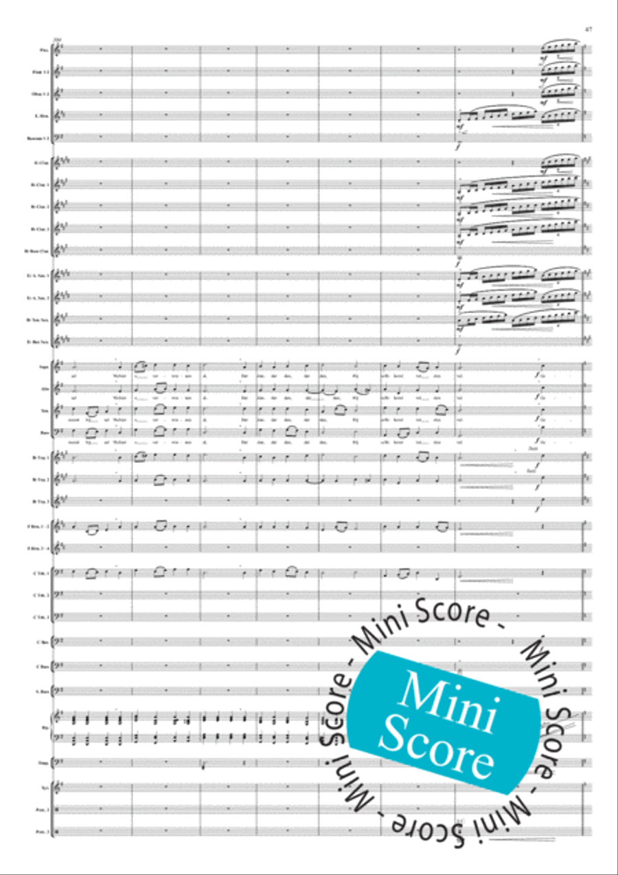 Songs of Liberation Concert Band scores gallery preview page 51