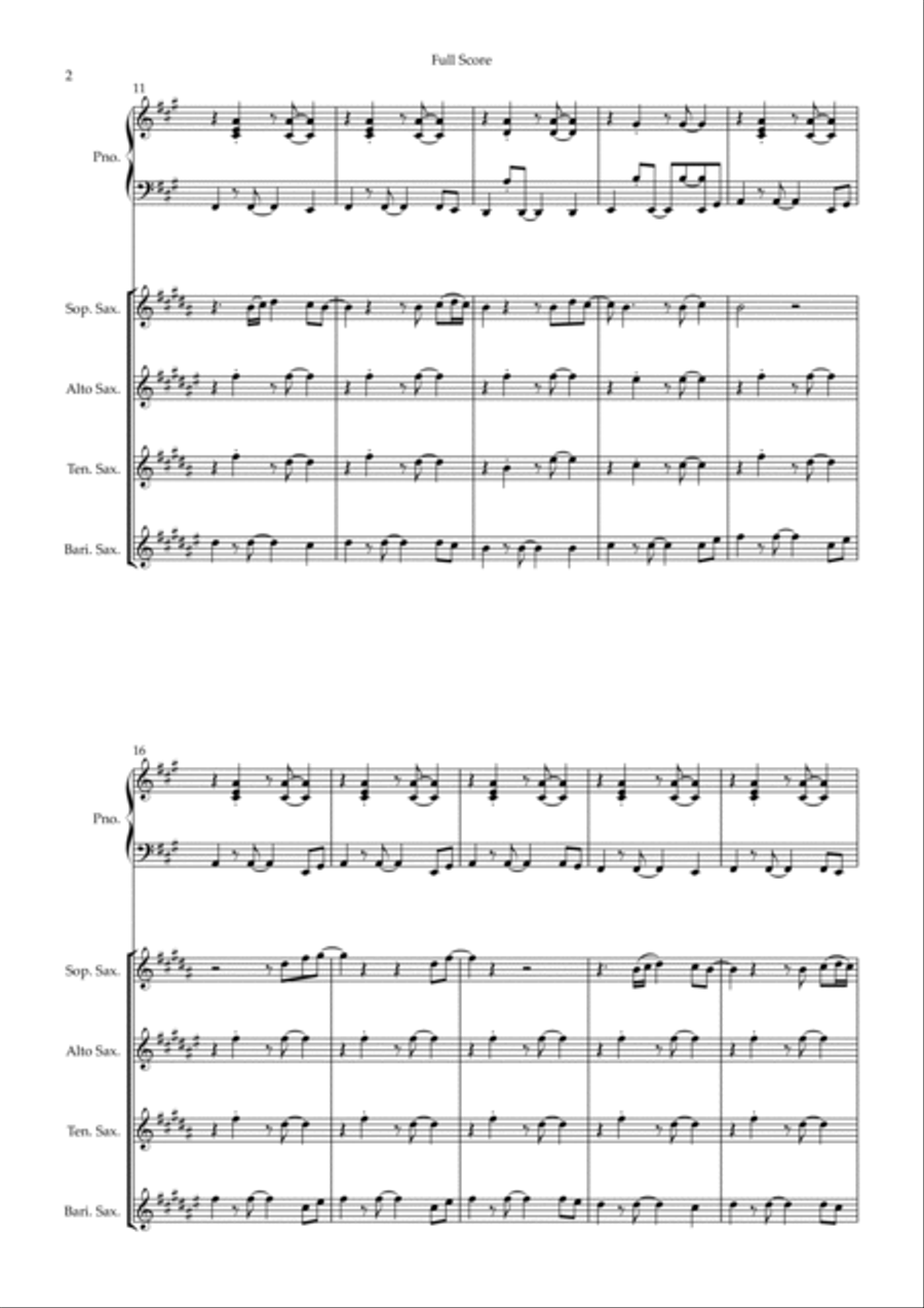 Stand By Me Small Ensemble scores gallery preview page 2