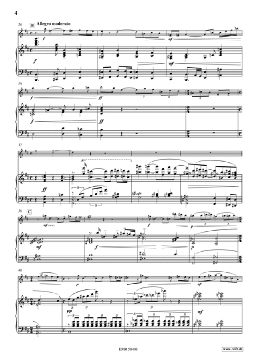 Morceau Symphonique Violin Solo scores gallery preview page 5