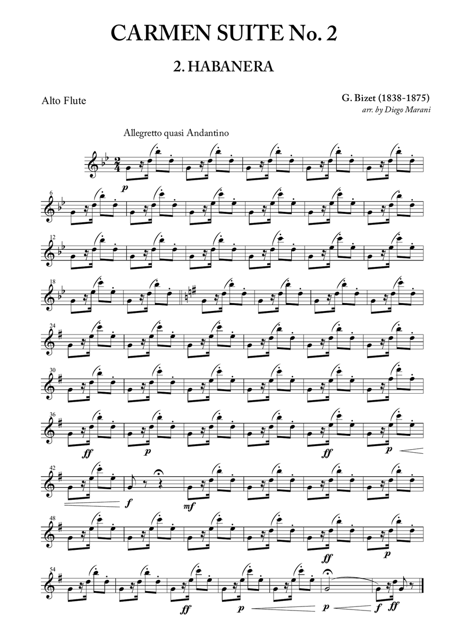 Habanera from 
