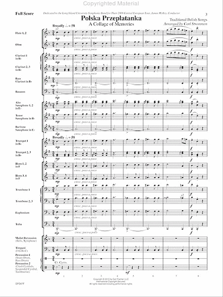 Polaska Przeplatanka Polaska Przeplatanka Concert Band scores gallery preview page 4