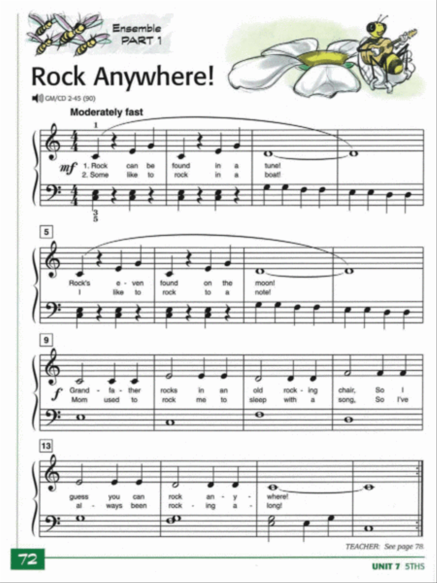 Alfred's Basic Group Piano Course, Book 2 Piano Method scores gallery preview page 4