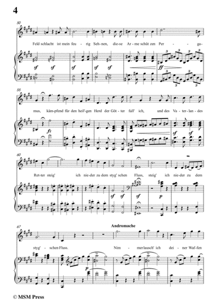 Schubert-Hektors Abschied(Hector's Farewell),D.312,in a minor,for Voice&Piano image number null