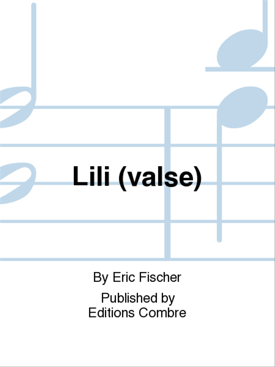 Lili (valse) Lili (valse) Piano Solo scores gallery preview page 1