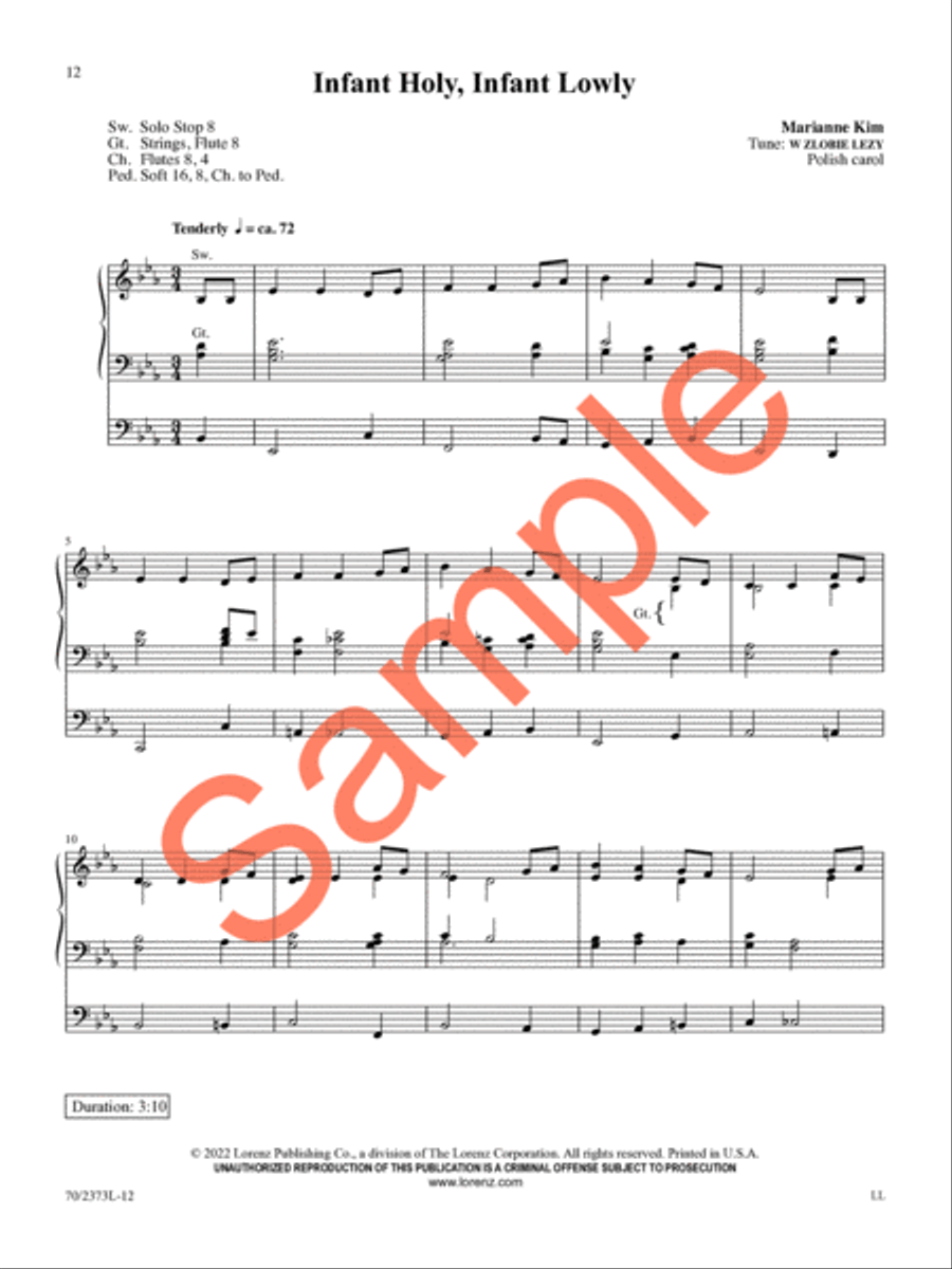 The Heart and Soul of Christmas, Vol. 2 Organ Solo scores gallery preview page 12