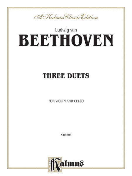 Beethoven Duos Violin and Cello