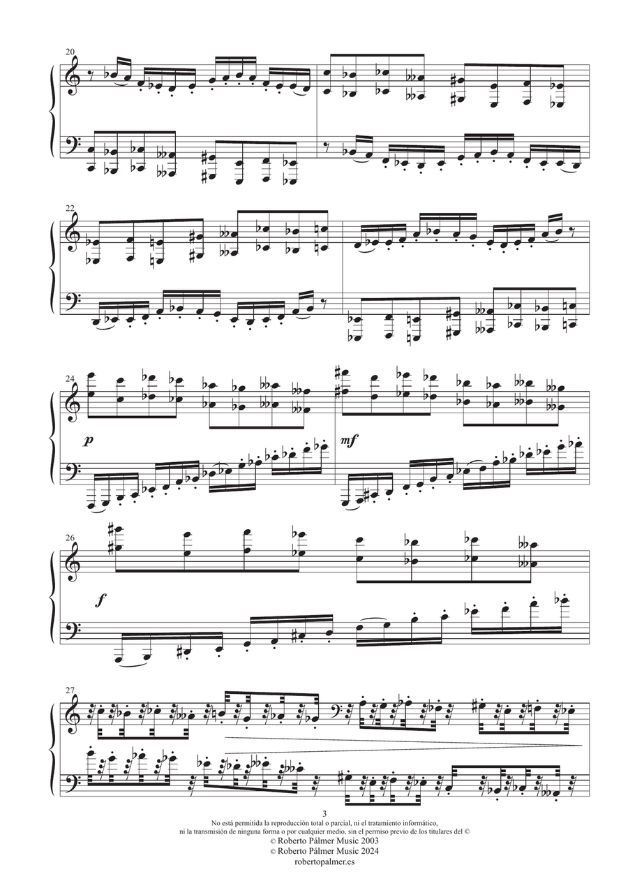 Buscando la Luz Piano Solo scores gallery preview page 3
