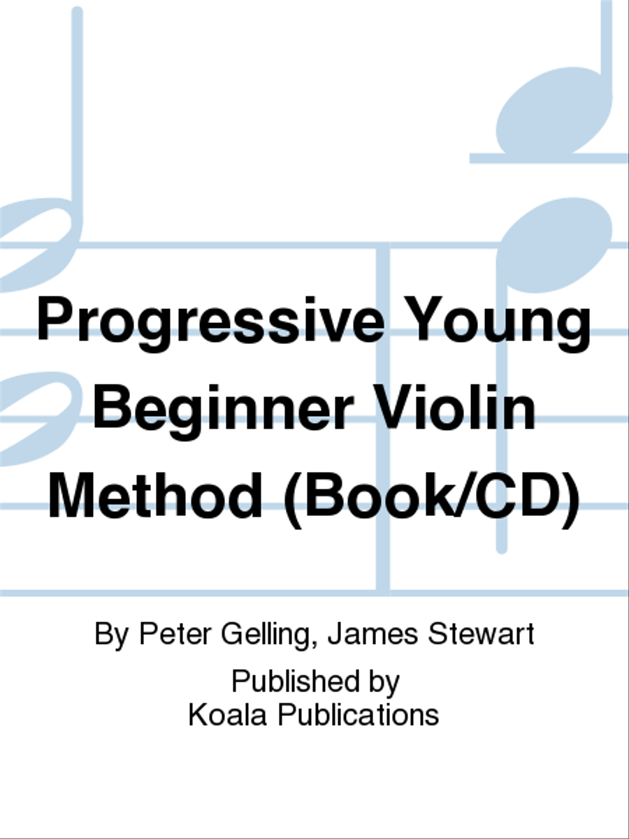 Progressive Young Beginner Violin Method (Book/CD) Violin scores gallery preview page 1