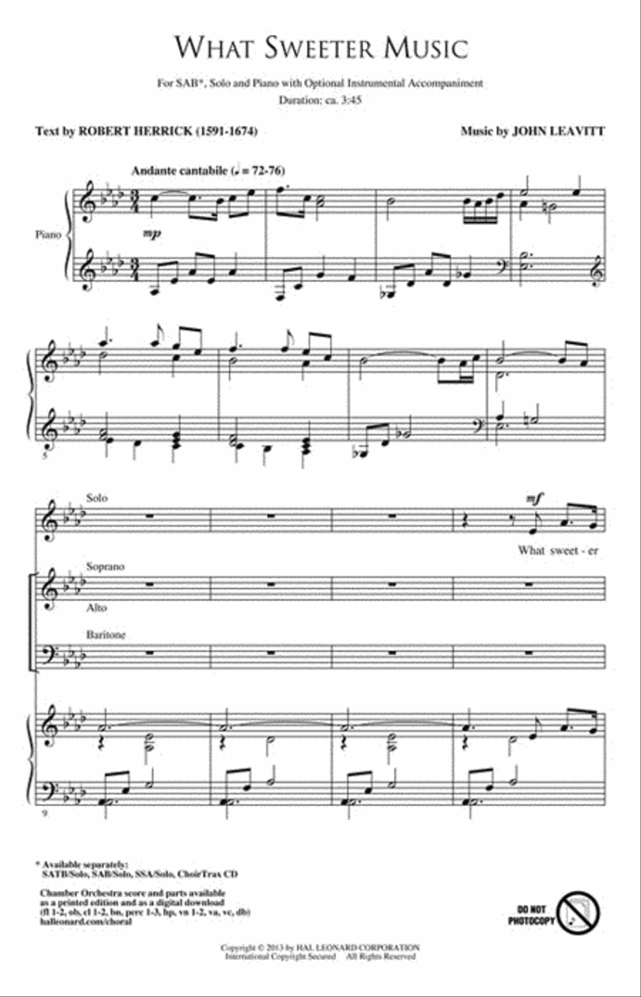 What Sweeter Music 3-Part scores gallery preview page 2