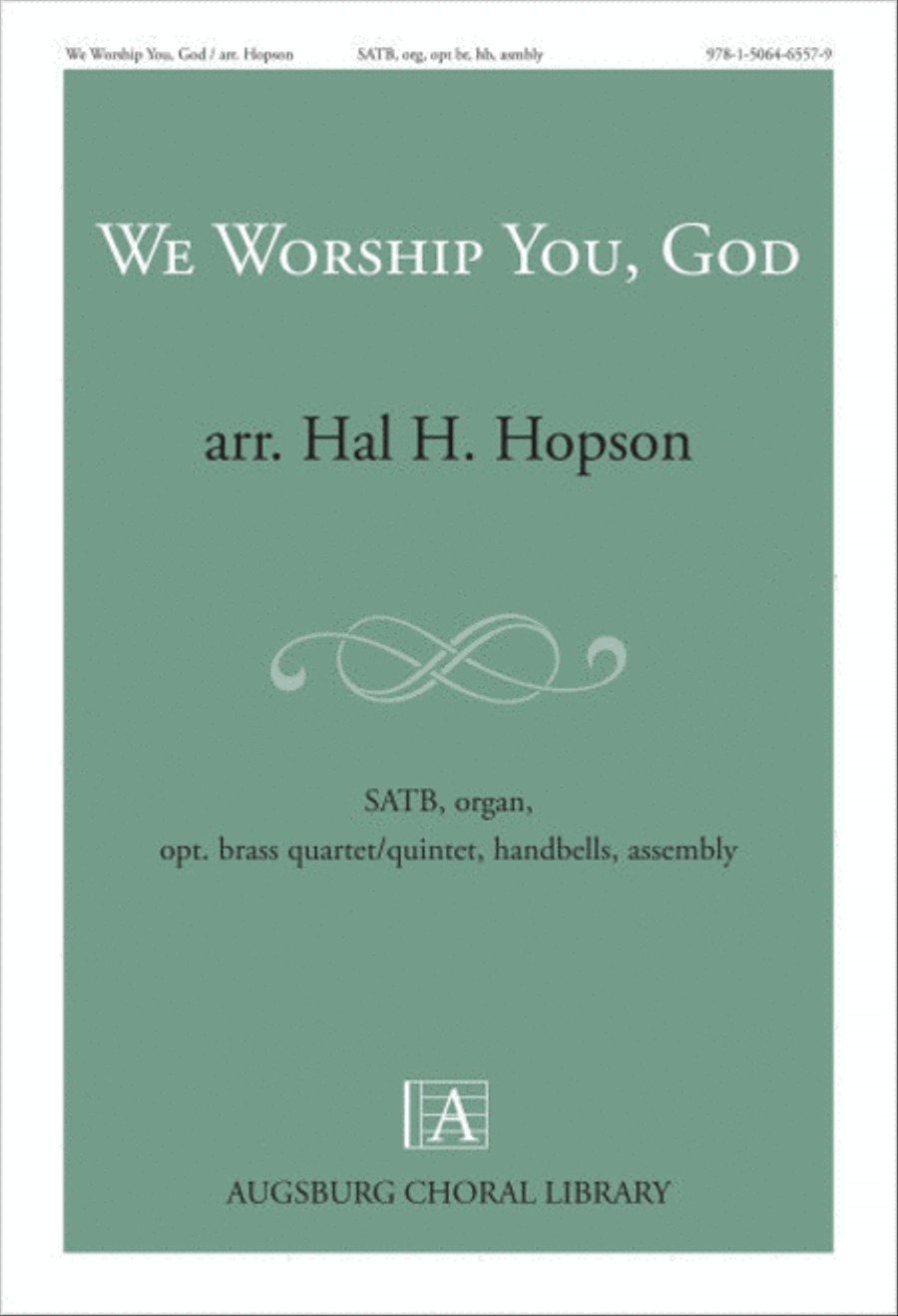 We Worship You God We Worship You God 4-Part scores gallery preview page 1