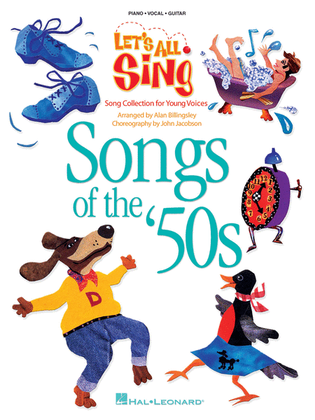 Book cover for Let's All Sing Songs of the '50s