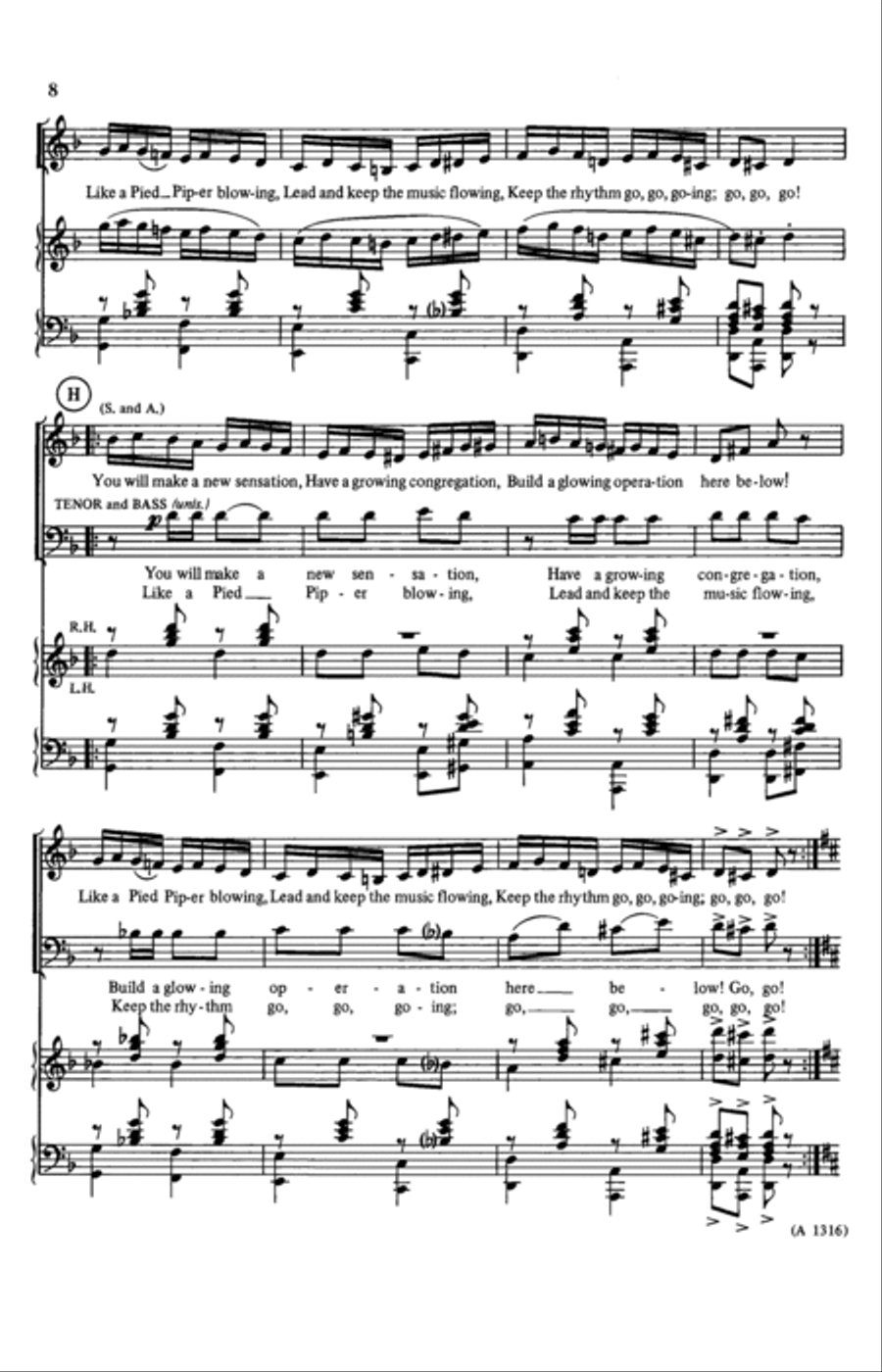 The Rhythm Of Life (from Sweet Charity) (arr. Richard Barnes) 4-Part scores gallery preview page 6