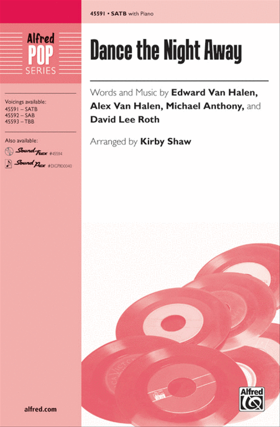 Dance the Night Away 4-Part scores gallery preview page 1