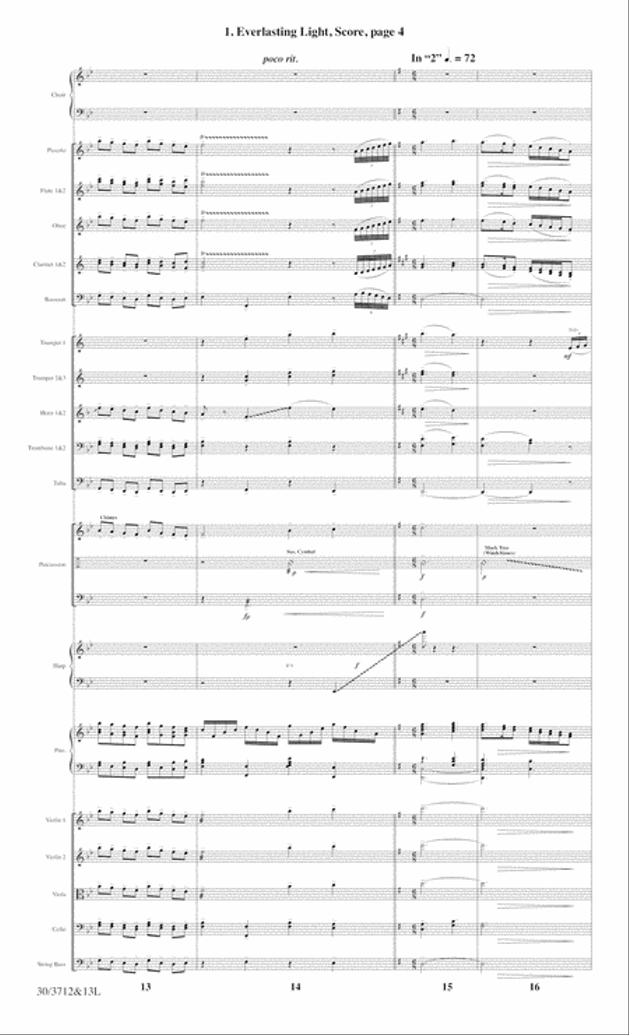Everlasting Light - Full Score (Digital Download) Choir scores gallery preview page 6