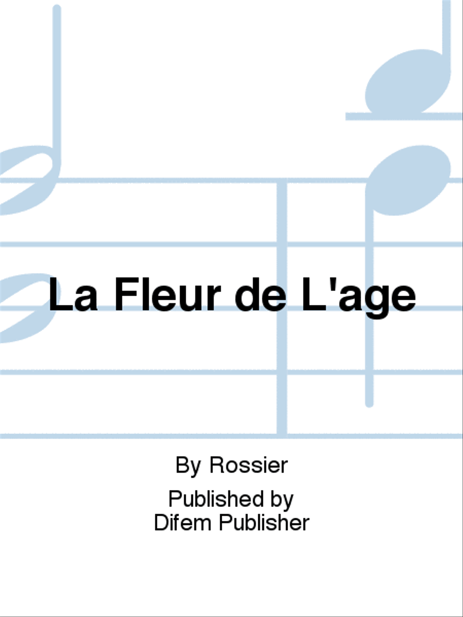 La Fleur de L'âge Brass Band scores gallery preview page 1